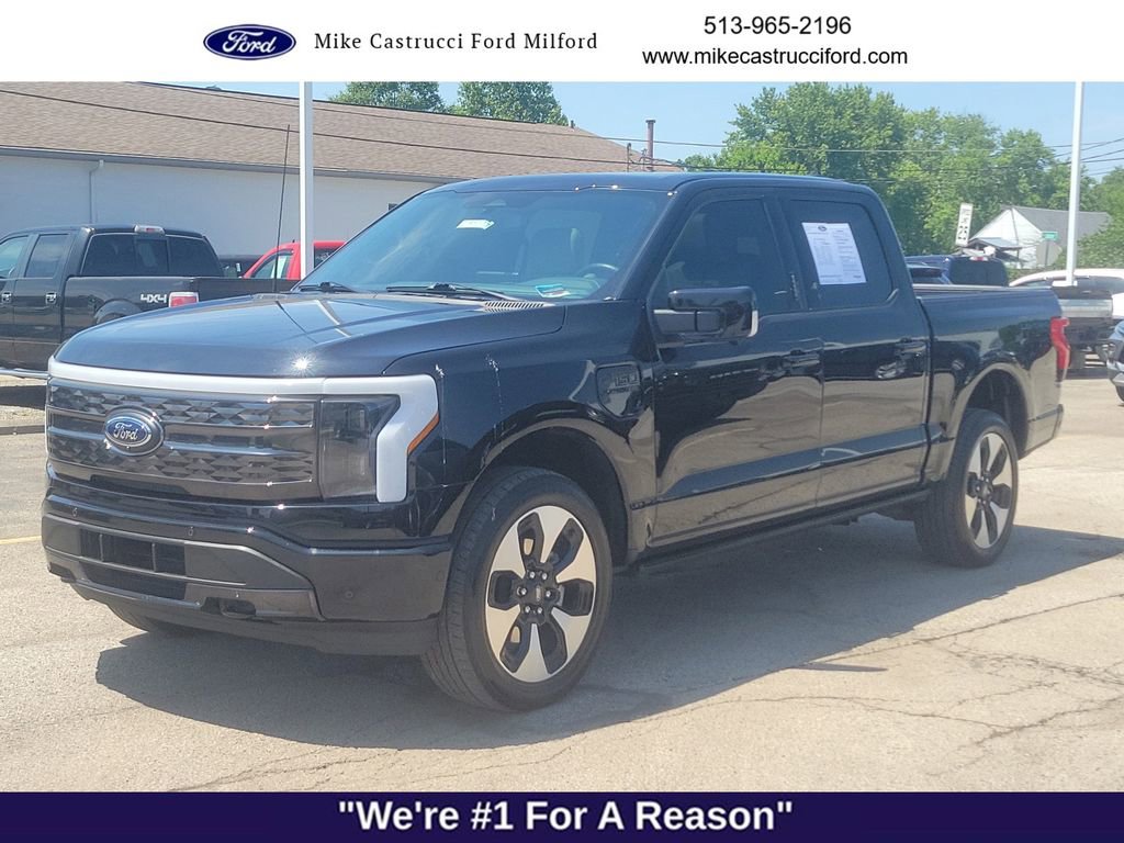 Certified 2023 Ford F150 Lightning Platinum