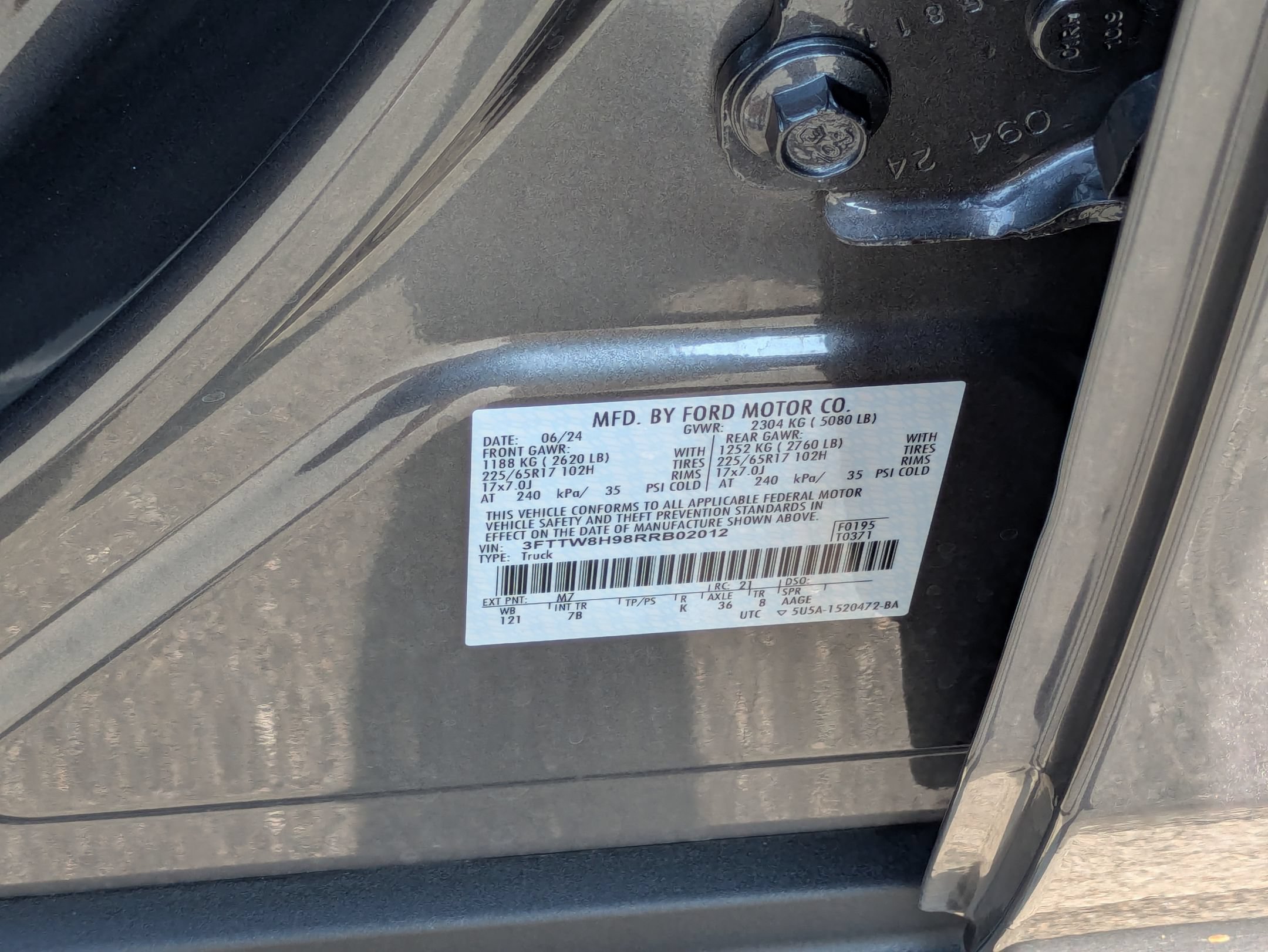 Certified 2024 Ford Maverick XLT w/ XLT Luxury Package FWD image 45