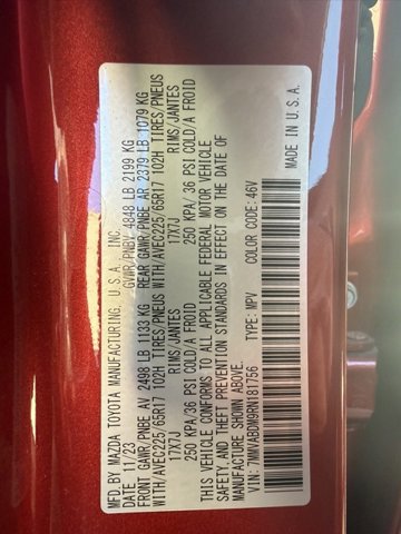 Used 2024 MAZDA CX-50 AWD 2.5 S w/ Cargo Package image 12