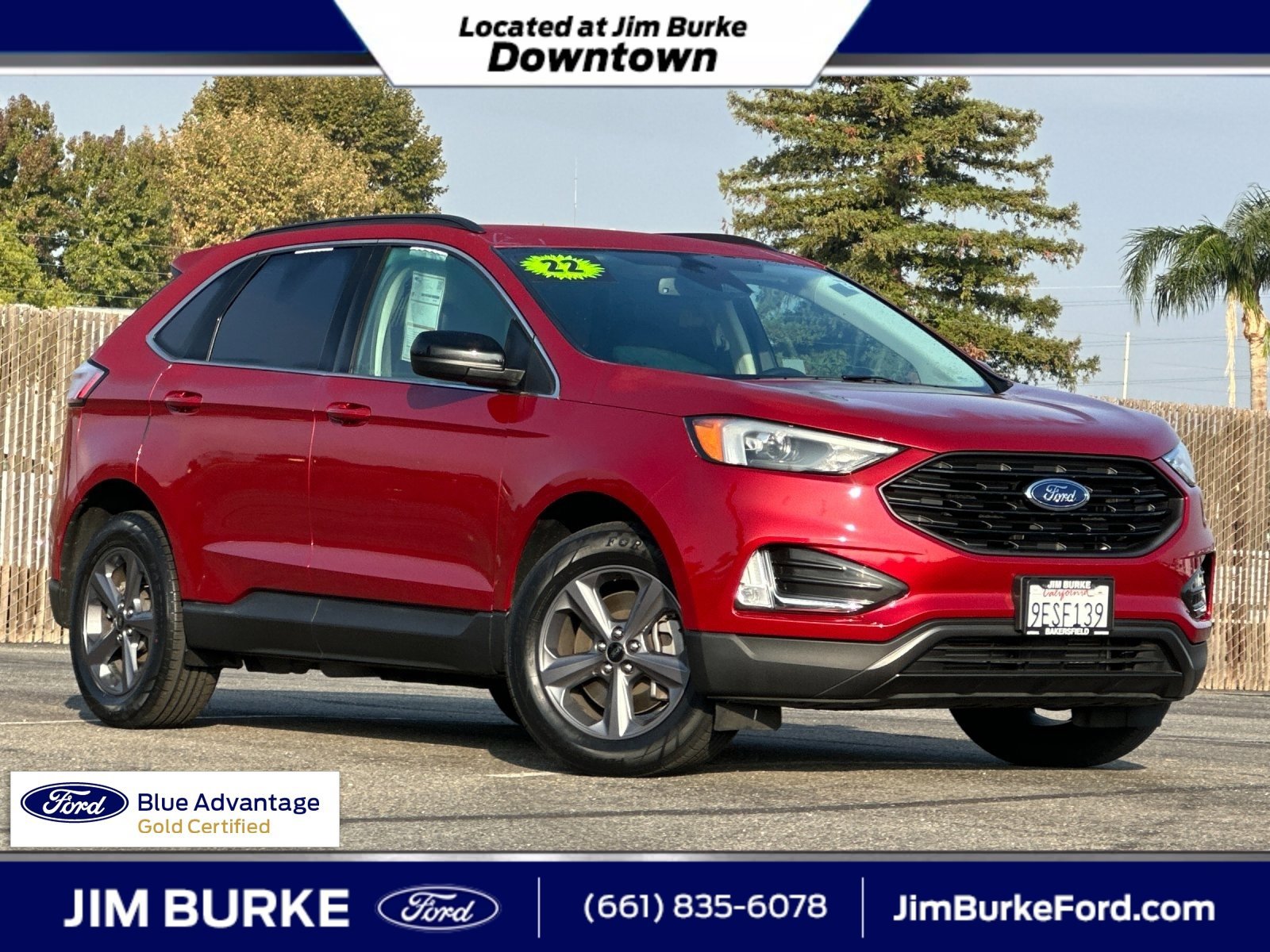 Certified 2022 Ford Edge SEL w/ Sport Appearance Package image 7