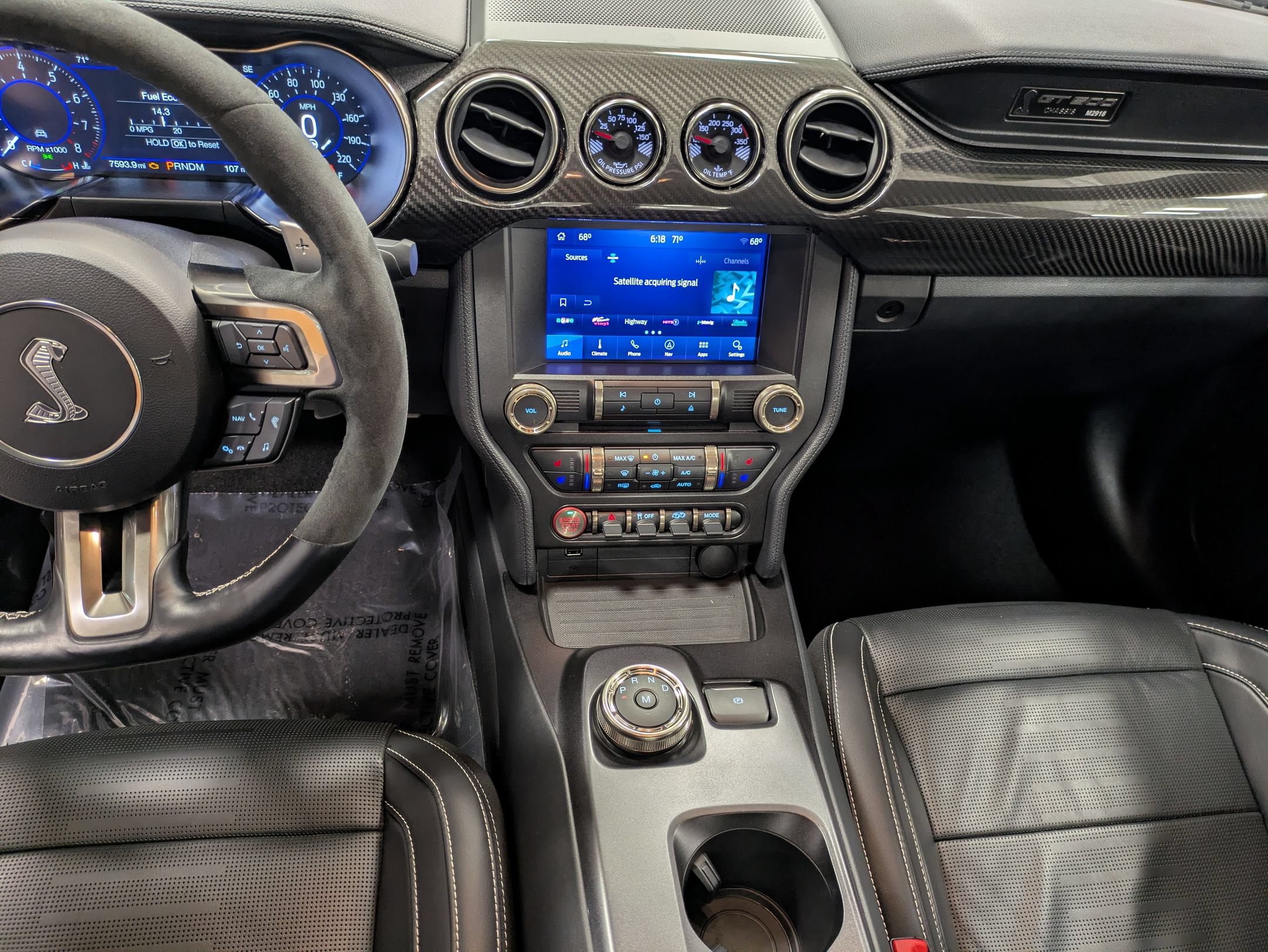 Certified 2021 Ford Mustang Shelby GT500 w/ Technology Package RWD image 20