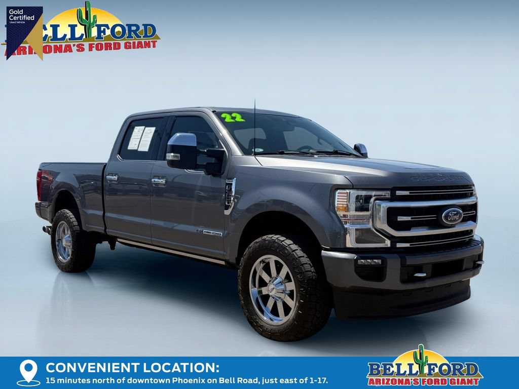 Certified 2022 Ford F350 Platinum AWD/4WD image 4