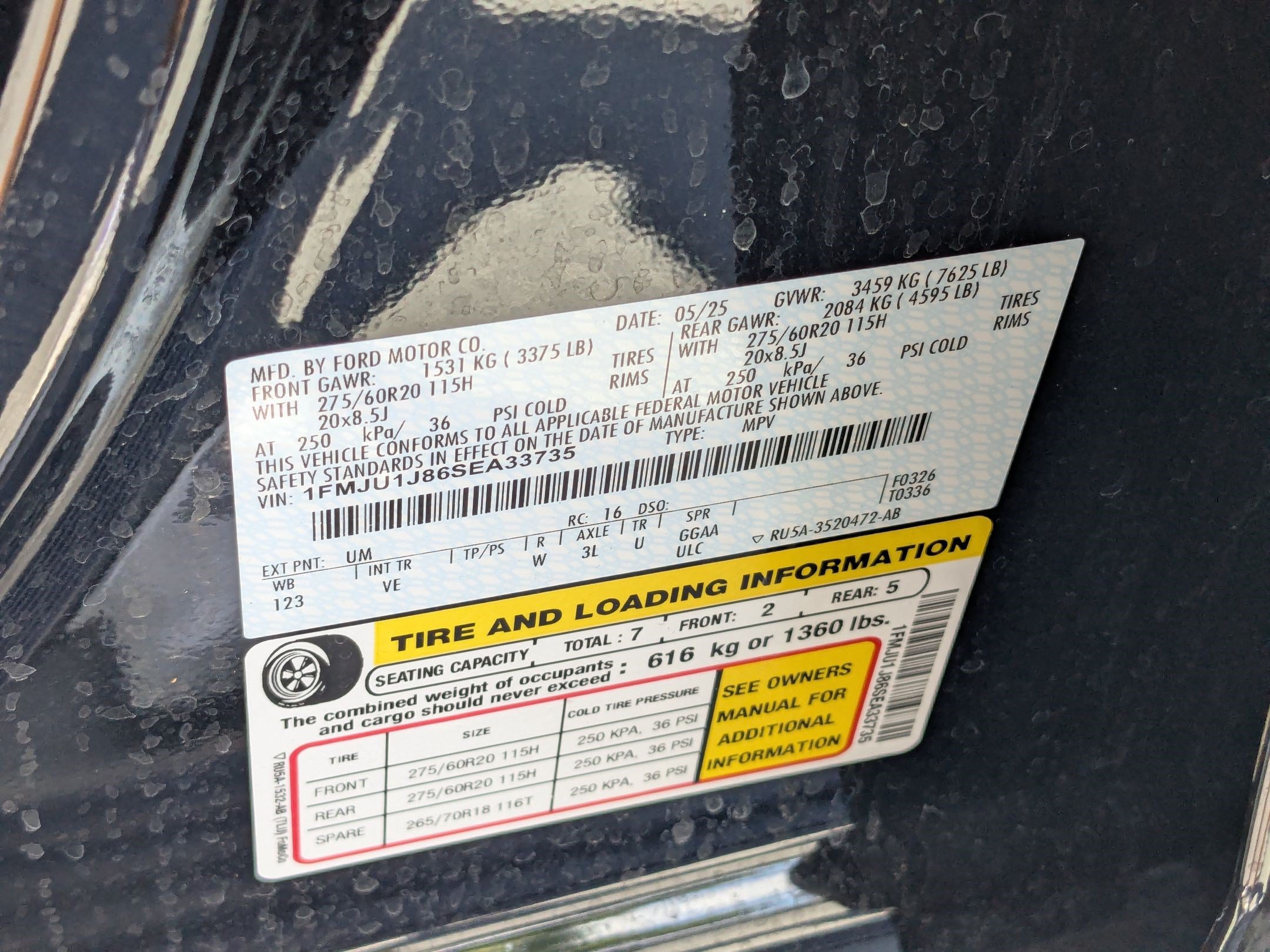 Certified 2025 Ford Expedition Active AWD/4WD image 34