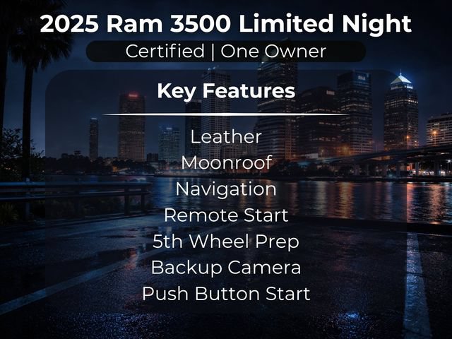 Used 2025 RAM 3500 Limited AWD/4WD image 14