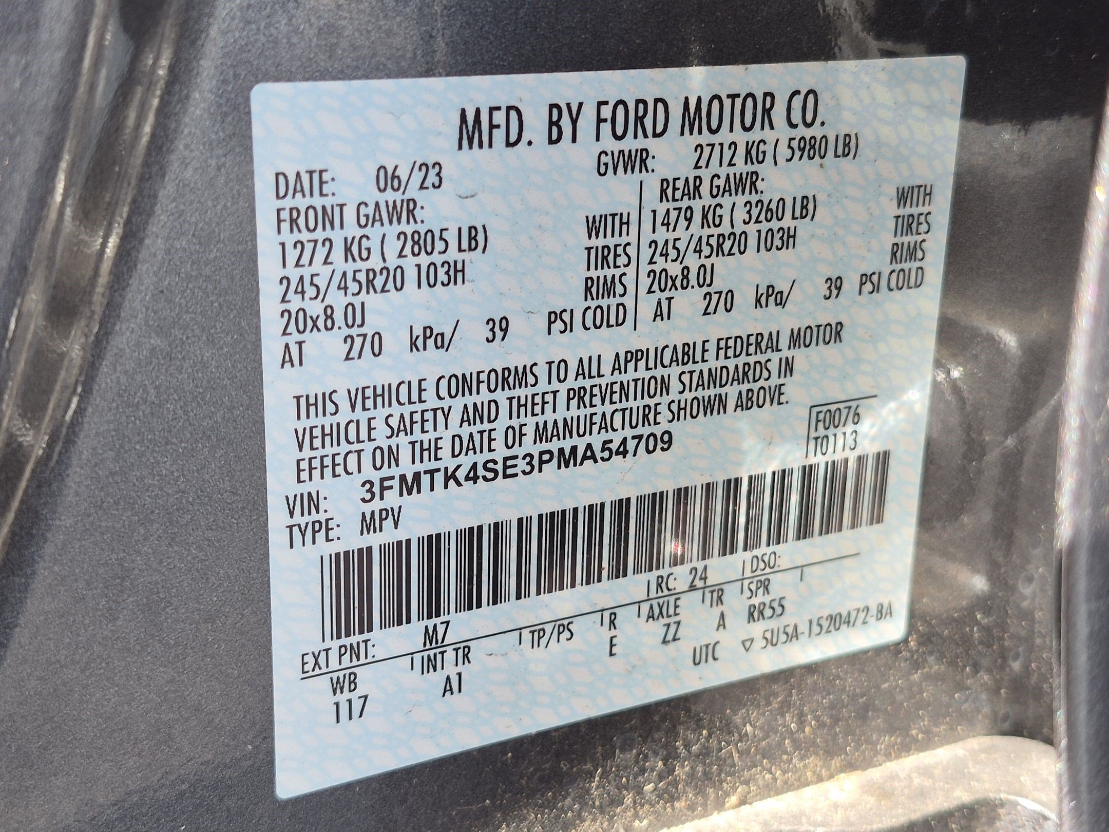 Certified 2023 Ford Mustang Mach-E GT AWD/4WD image 38