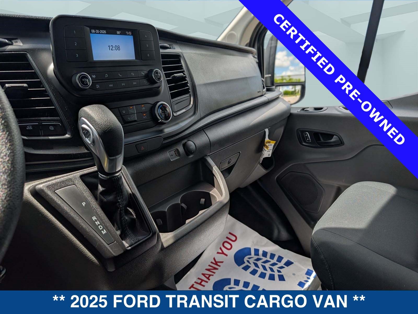 Certified 2025 Ford Transit 250 Low Roof w/ Exterior Upgrade Package RWD image 31