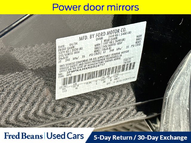 Certified 2024 Ford Edge SEL w/ Convenience Package AWD/4WD image 37
