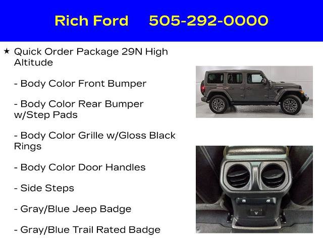 Used 2023 Jeep Wrangler Unlimited Sahara AWD/4WD image 22