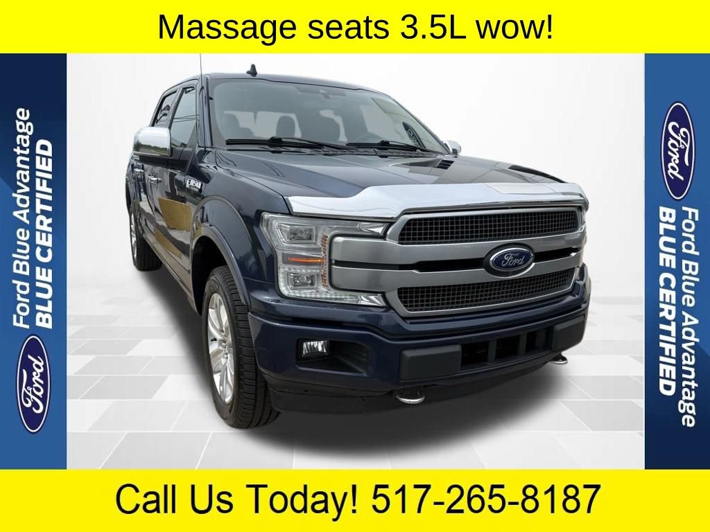 Certified 2020 Ford F150 Platinum w/ Equipment Group 701A Luxury