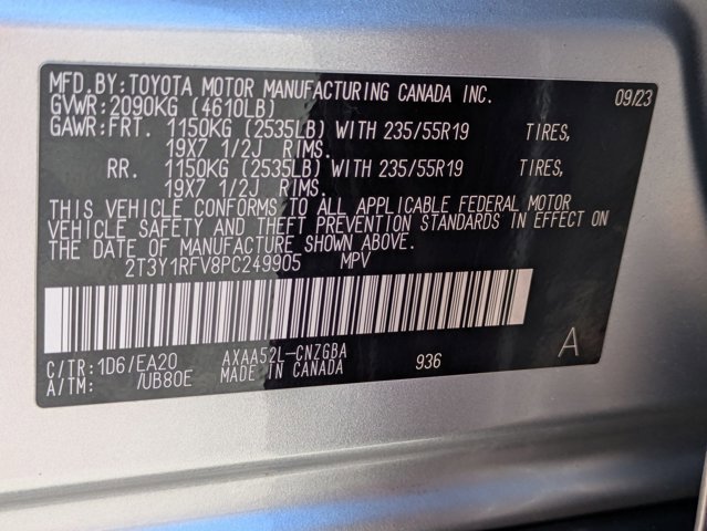 Used 2023 Toyota RAV4 Limited w/ Limited Grade Weather Package image 25