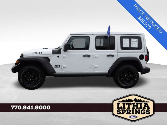 Used 2022 Jeep Wrangler Unlimited Sport image 3