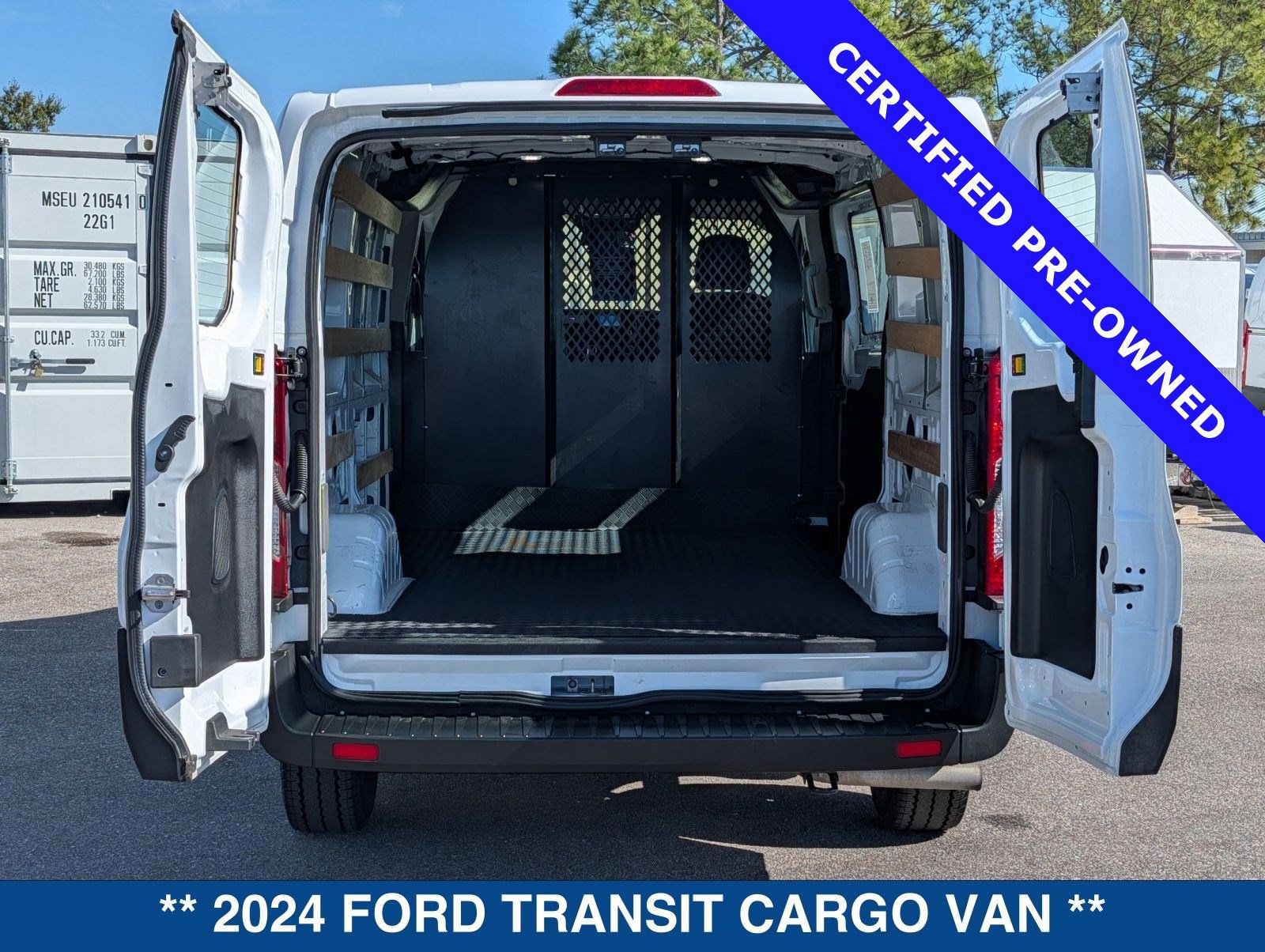 Certified 2024 Ford Transit 250 Low Roof w/ Exterior Upgrade Package image 13