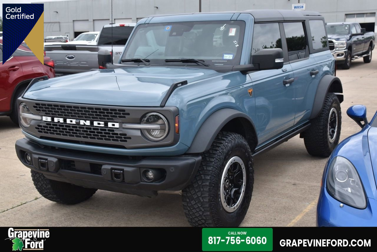 Certified 2023 Ford Bronco Badlands w/ Sasquatch Package image 1