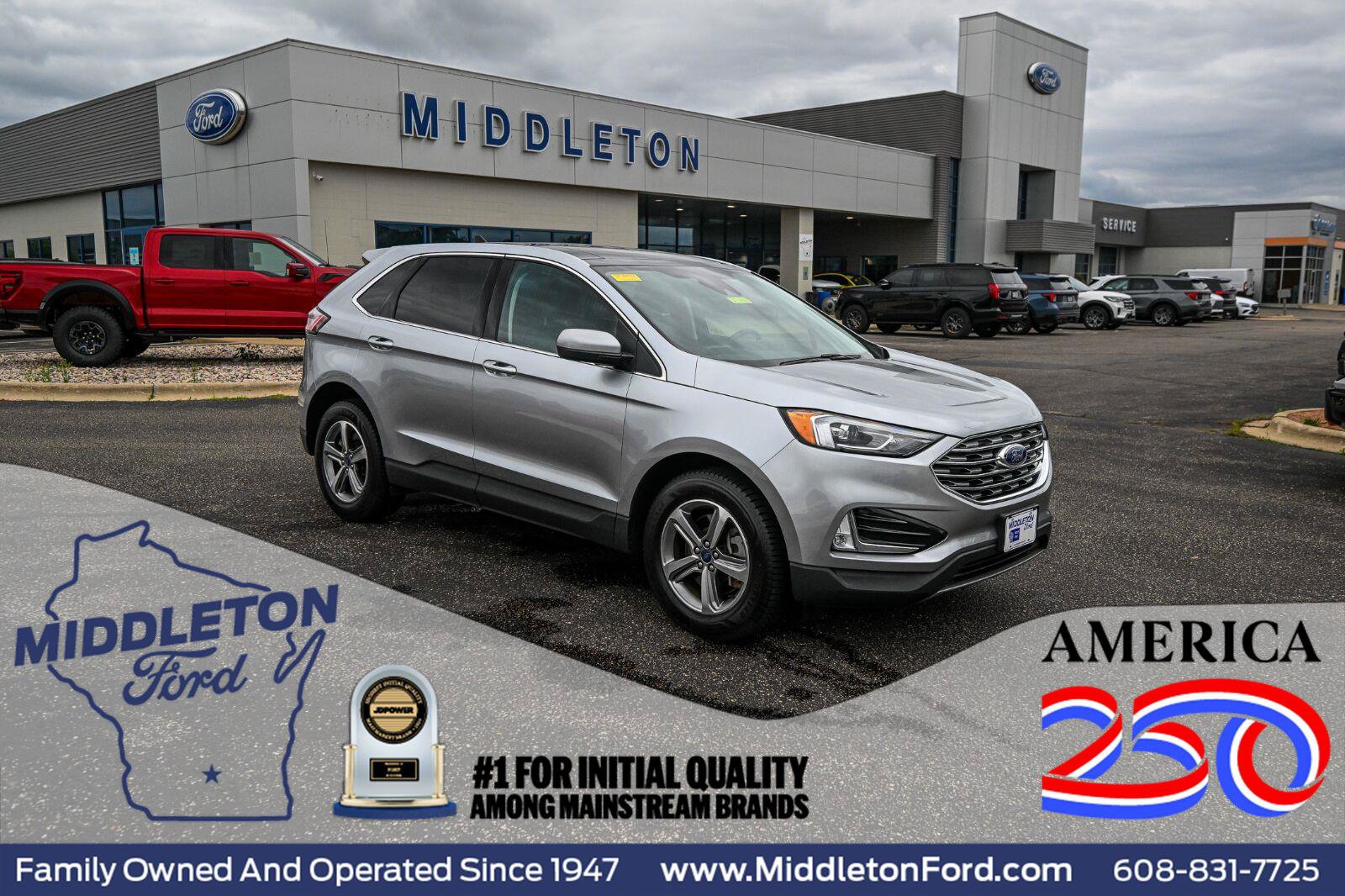 Certified 2022 Ford Edge SEL w/ Convenience Package AWD/4WD image 1