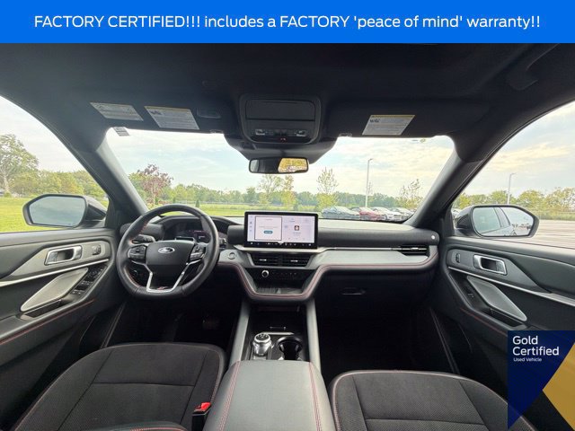 Certified 2025 Ford Explorer ST w/ Sun And Sound Package AWD/4WD image 27