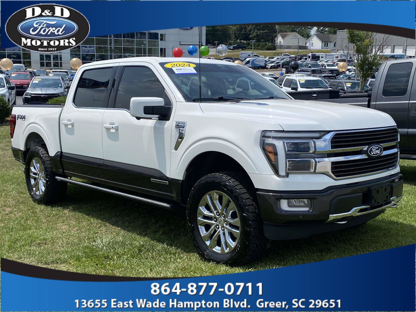 Certified 2024 Ford F150 King Ranch w/ FX4 Off-Road Package AWD/4WD image 1