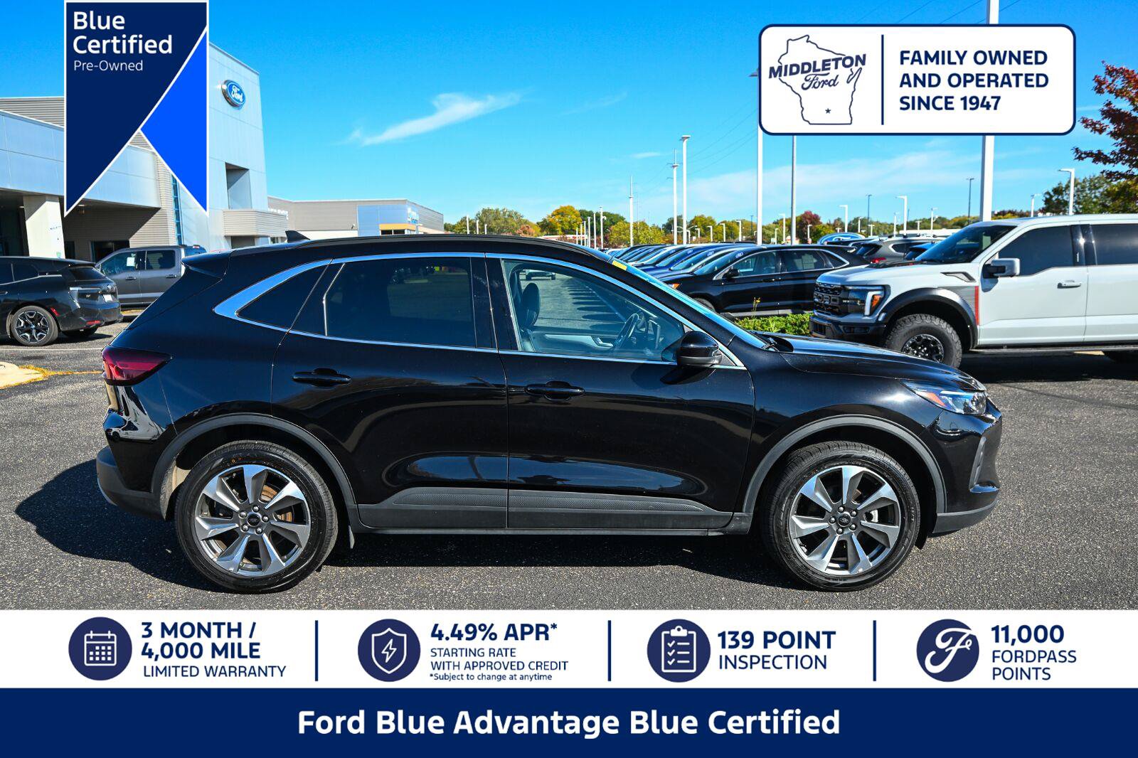Certified 2025 Ford Escape Platinum