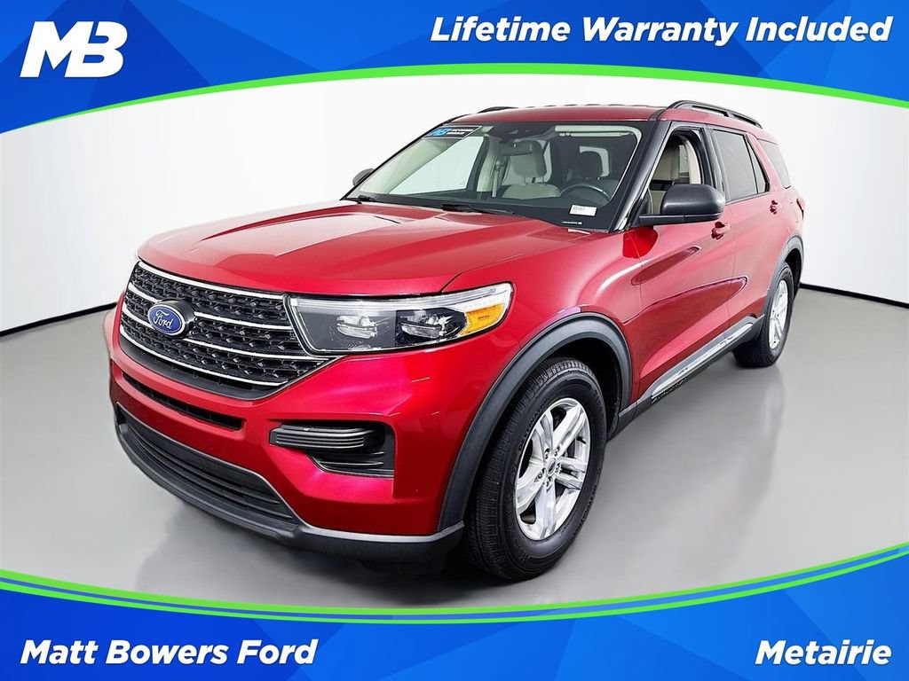 Certified 2021 Ford Explorer XLT RWD image 1