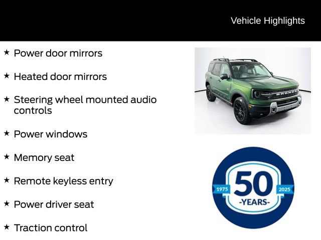 Certified 2025 Ford Bronco Sport Badlands AWD/4WD image 16