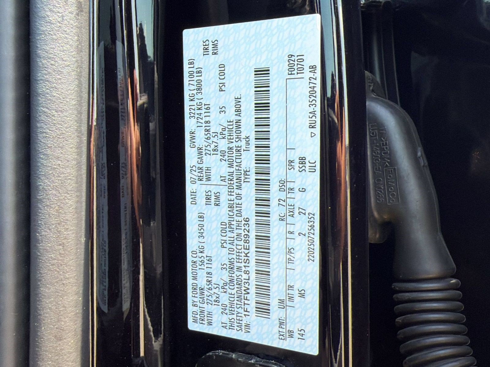 Certified 2025 Ford F150 XLT AWD/4WD image 23