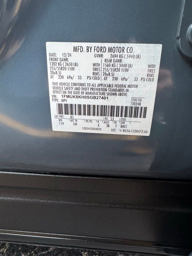 Certified 2025 Ford Explorer ST-Line image 30