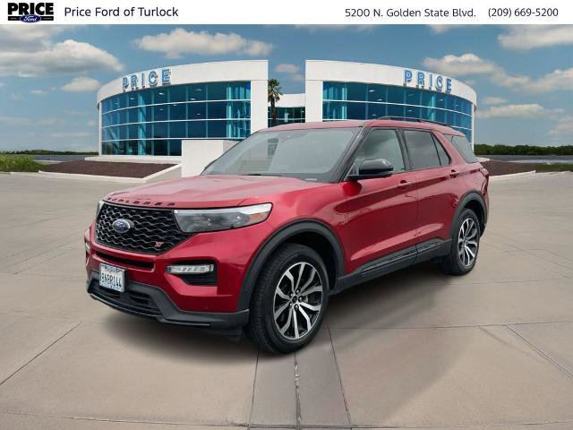 Certified 2020 Ford Explorer ST w/ Premium Technology Package AWD/4WD image 1