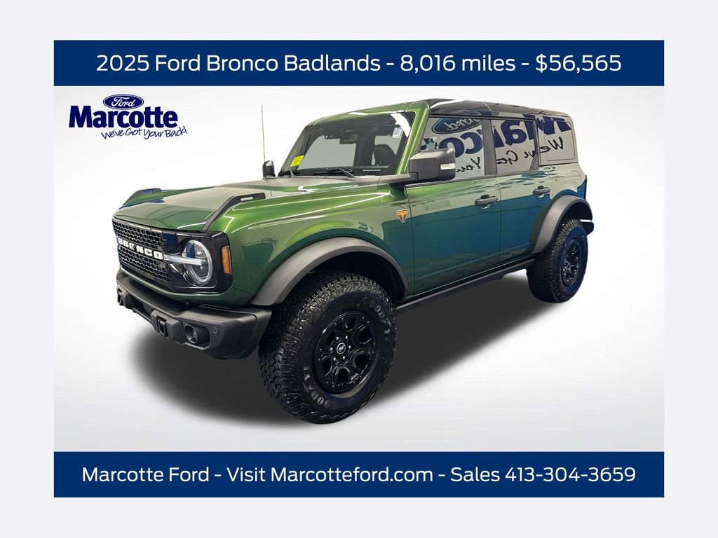 Certified 2025 Ford Bronco Badlands AWD/4WD image 1