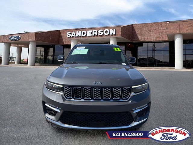Used 2022 Jeep Grand Cherokee Summit w/ Advanced Protech Group IV AWD/4WD image 8