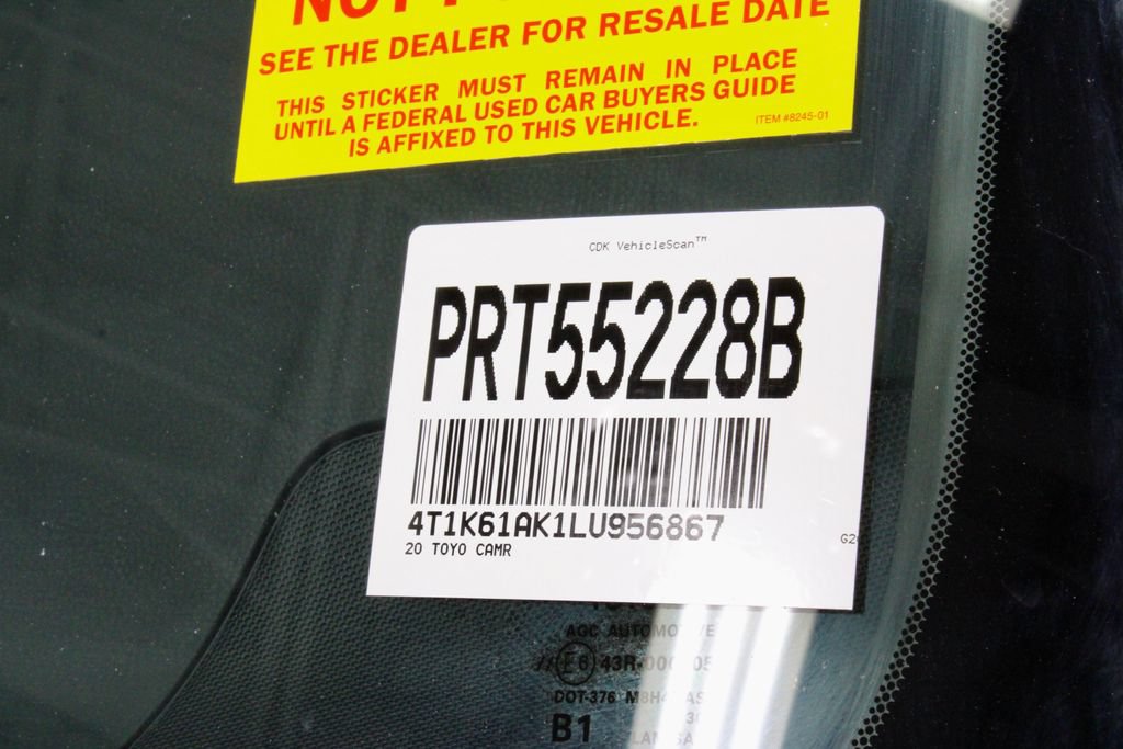 Used 2020 Toyota Camry XSE FWD image 34
