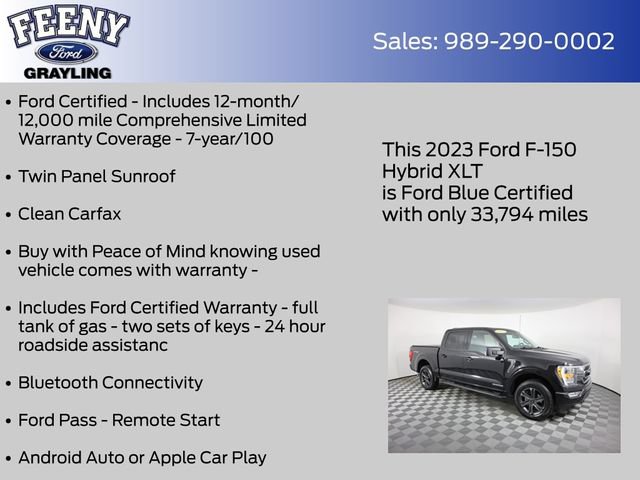 Certified 2023 Ford F150 XLT w/ Equipment Group 302A High AWD/4WD video 4