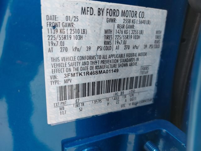 Certified 2025 Ford Mustang Mach-E Select w/ Comfort Package Lite RWD image 33