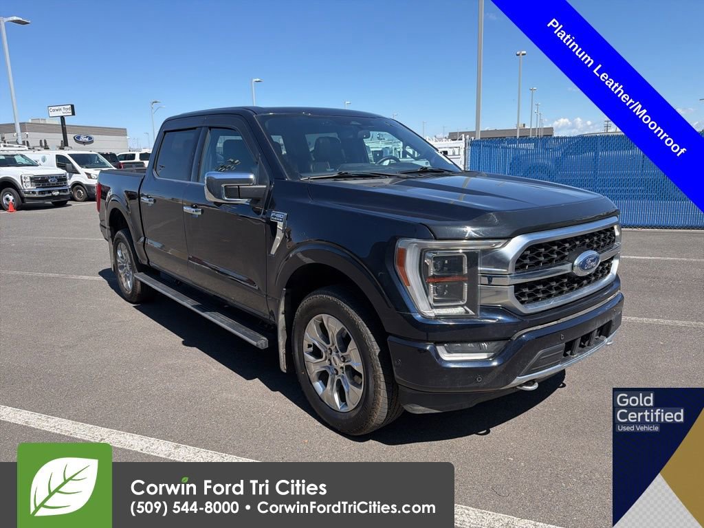 Certified 2023 Ford F150 Platinum w/ Max Trailer Tow Package AWD/4WD image 1