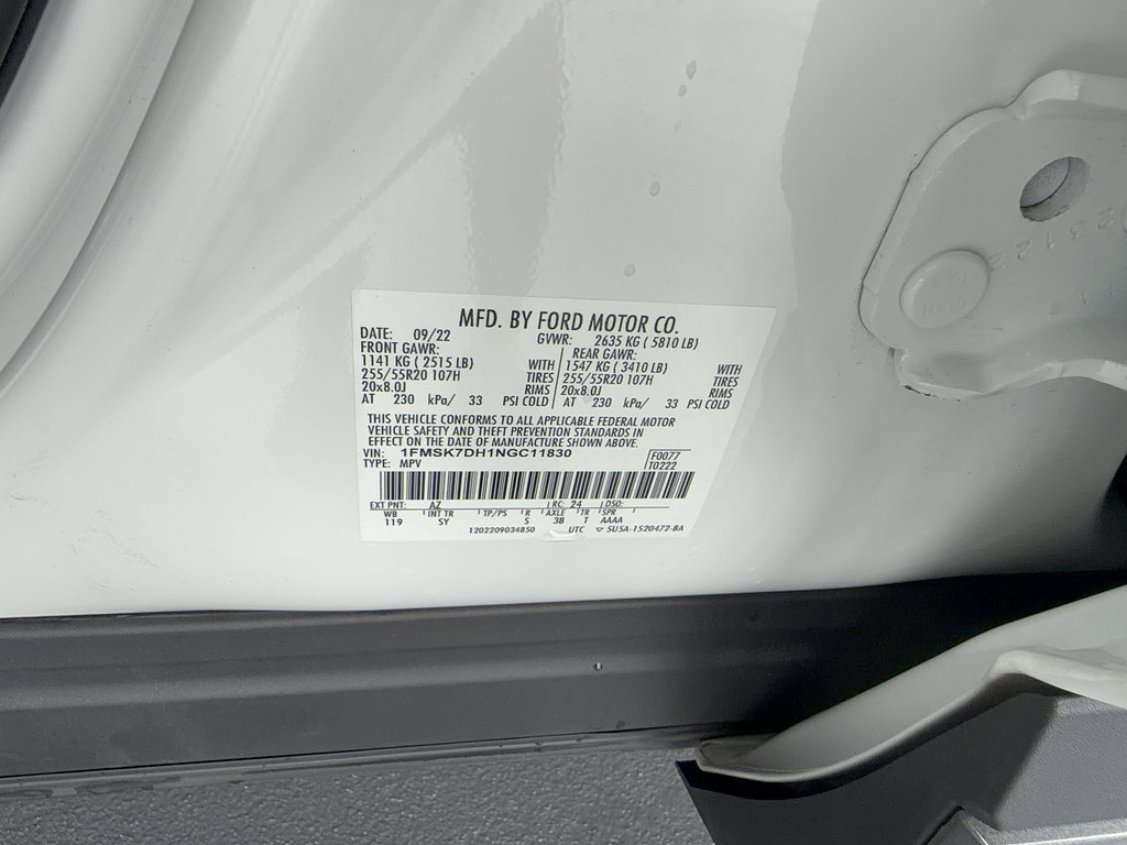 Certified 2022 Ford Explorer XLT w/ Equipment Group 202A RWD image 34