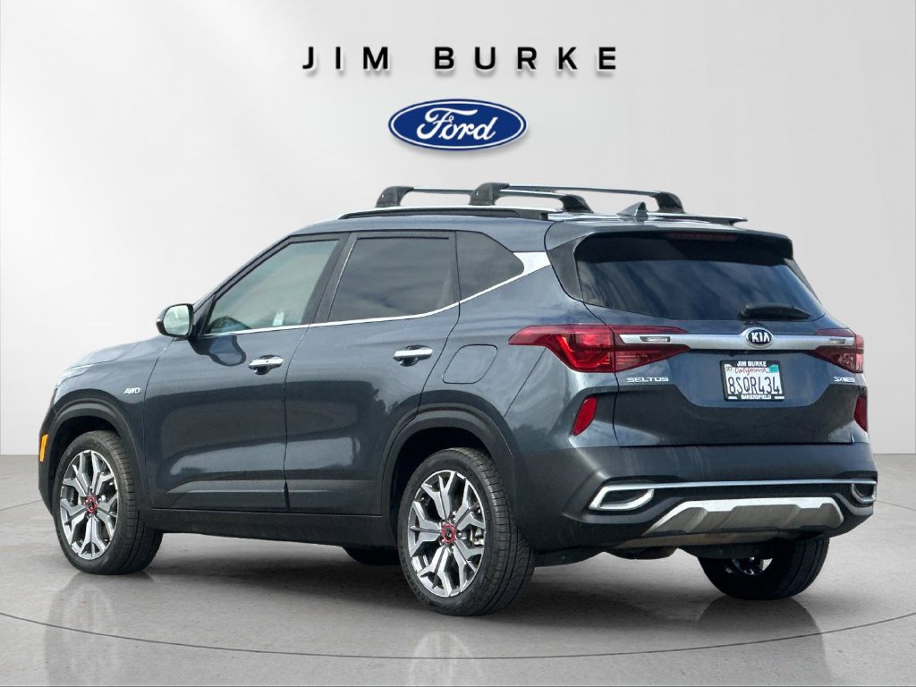 Used 2021 Kia Seltos SX w/ SX Sunroof Package AWD/4WD image 3
