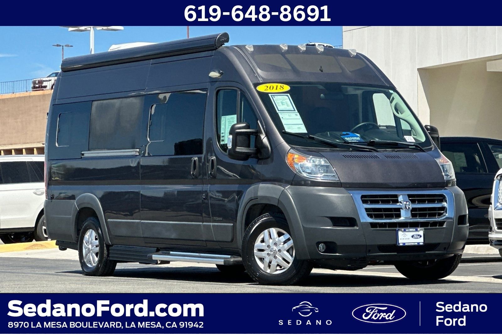 Used 2018 RAM ProMaster 3500 w/ Premium Appearance Group
