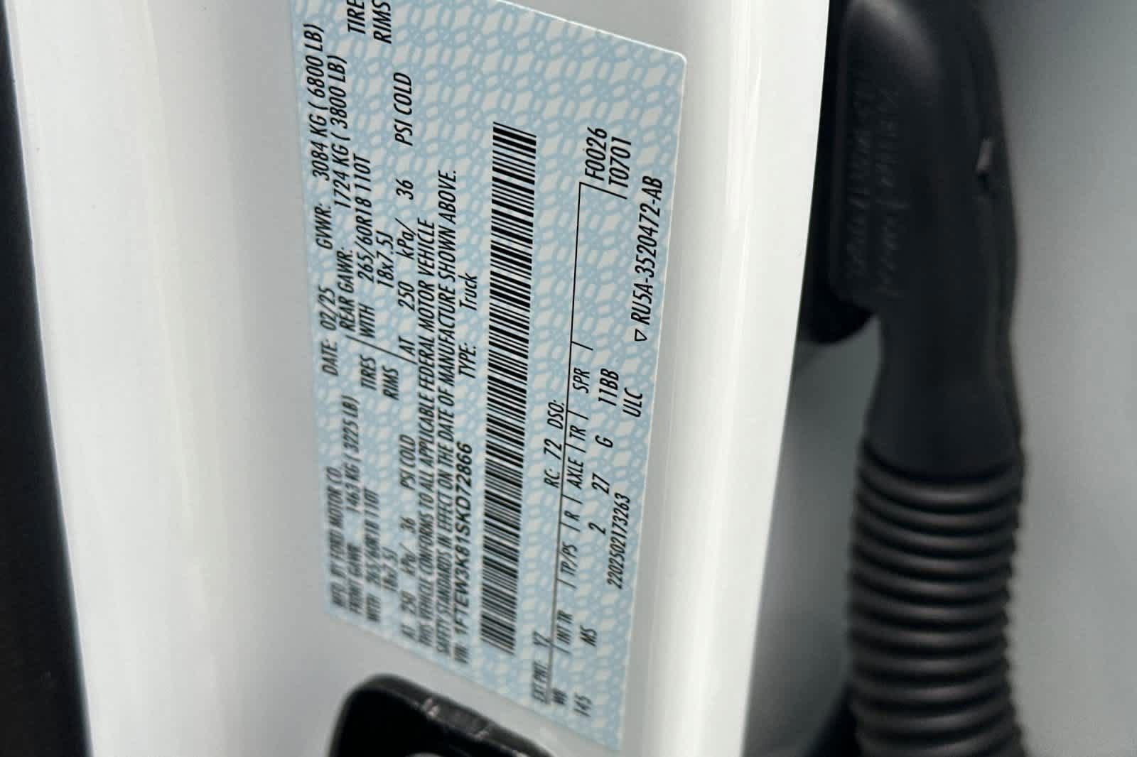 Certified 2025 Ford F150 XLT w/ Equipment Group 301A Standard image 27