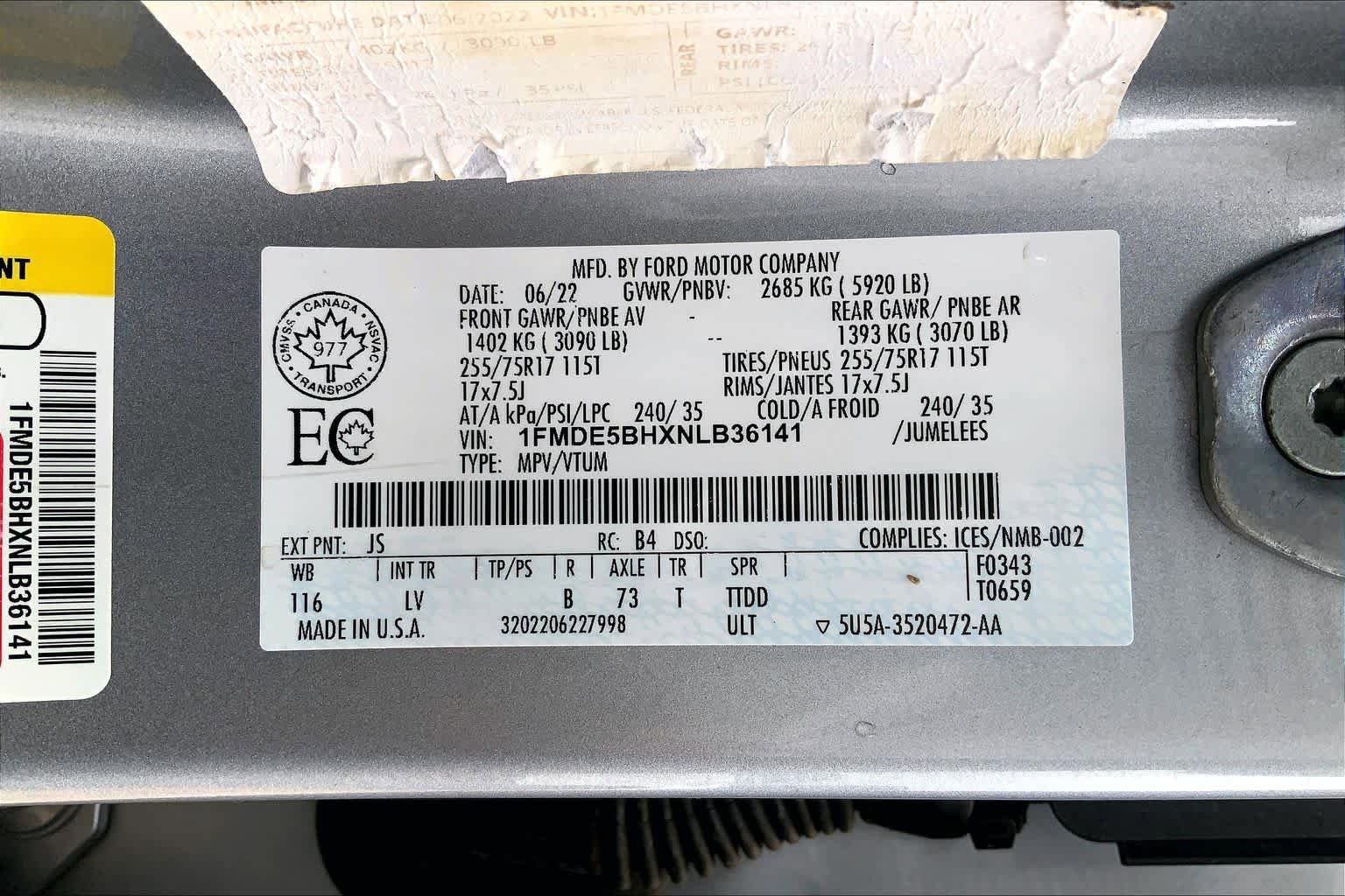Certified 2022 Ford Bronco Big Bend AWD/4WD image 37
