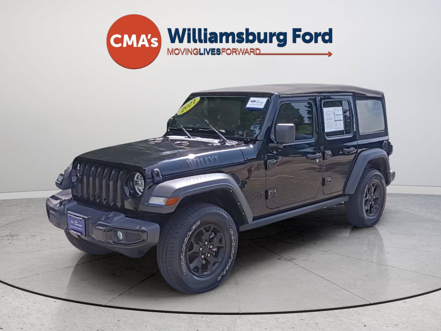 Used 2021 Jeep Wrangler Unlimited Sport AWD/4WD image 1