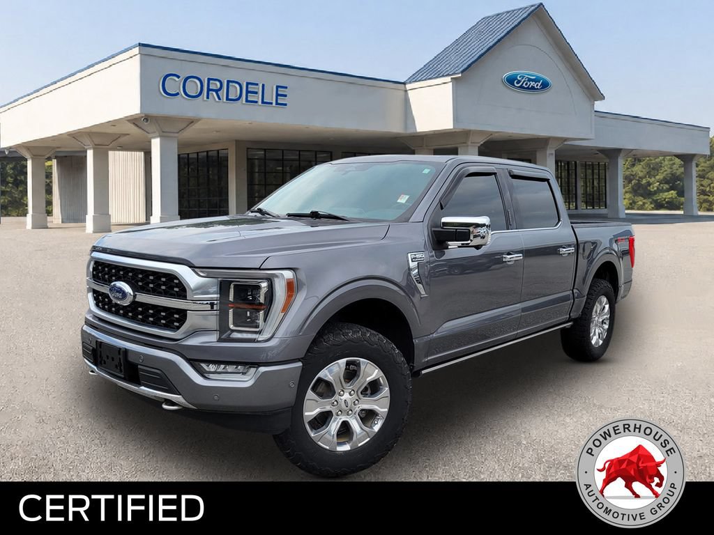 Certified 2023 Ford F150 Platinum w/ Equipment Group 701A High AWD/4WD 360° Tour