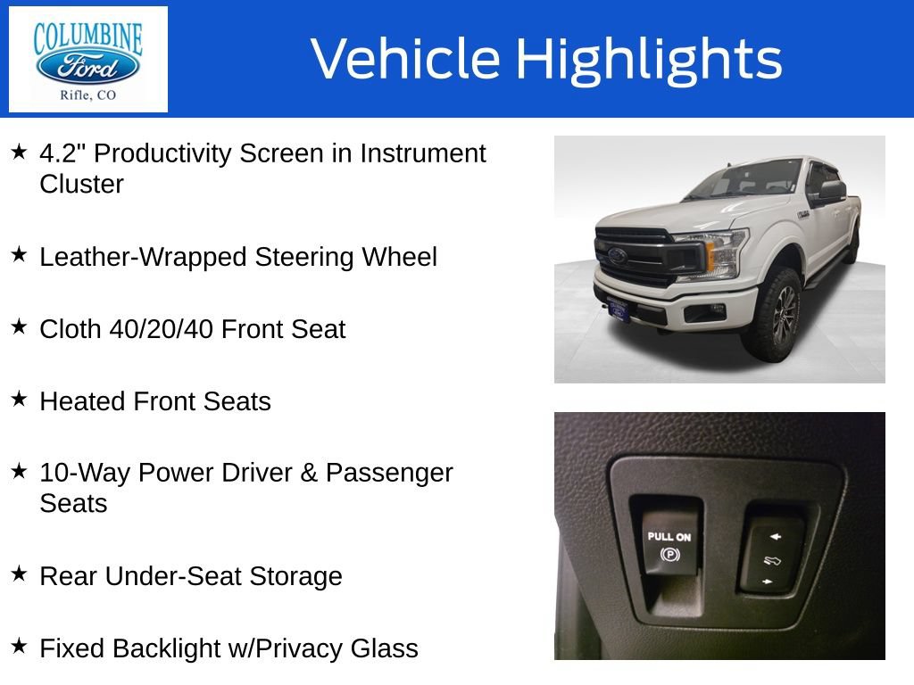 Certified 2020 Ford F150 XLT w/ Equipment Group 302A Luxury AWD/4WD image 16