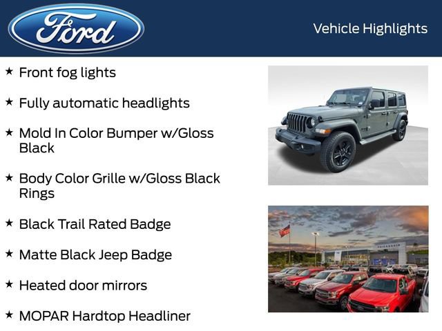 Used 2021 Jeep Wrangler Unlimited Sahara image 13