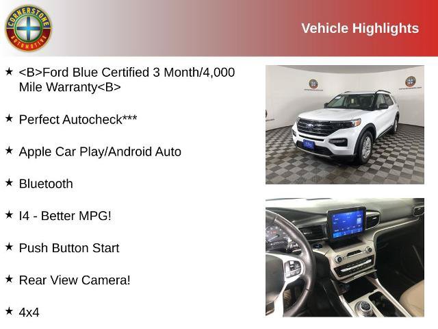 Certified 2023 Ford Explorer XLT w/ Equipment Group 202A AWD/4WD image 2