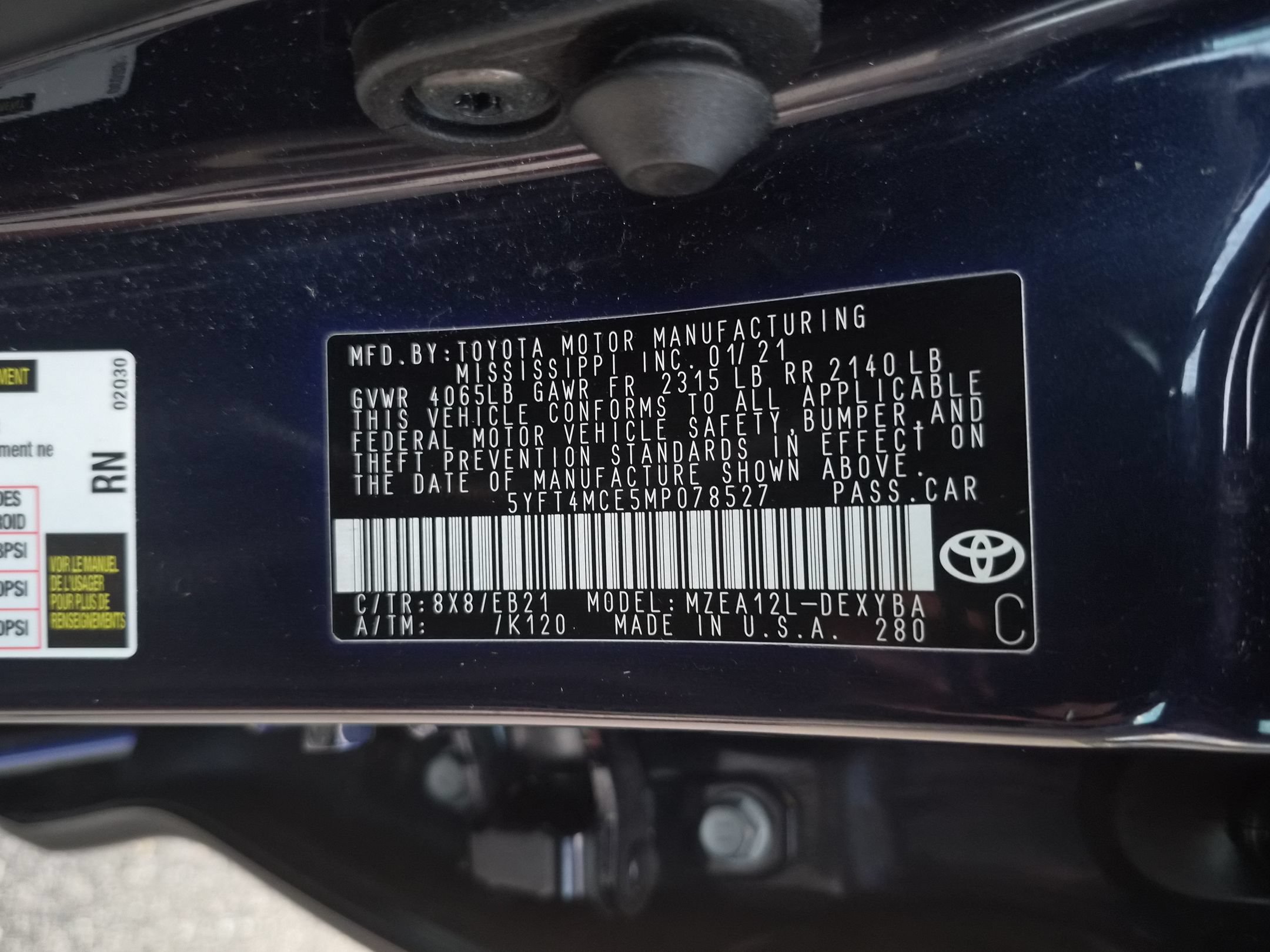 Used 2021 Toyota Corolla XSE FWD image 39