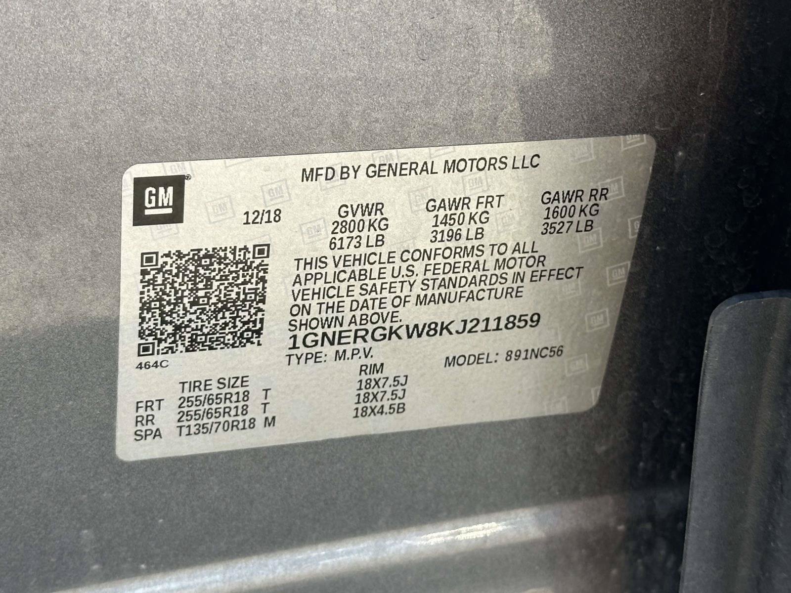Used 2019 Chevrolet Traverse LT FWD image 11