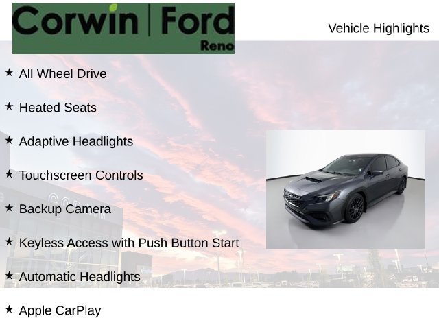 Used 2023 Subaru WRX Premium AWD/4WD image 8