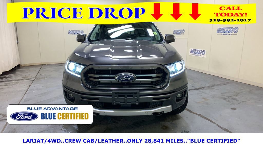 Certified 2019 Ford Ranger Lariat w/ Equipment Group 501A Mid image 9
