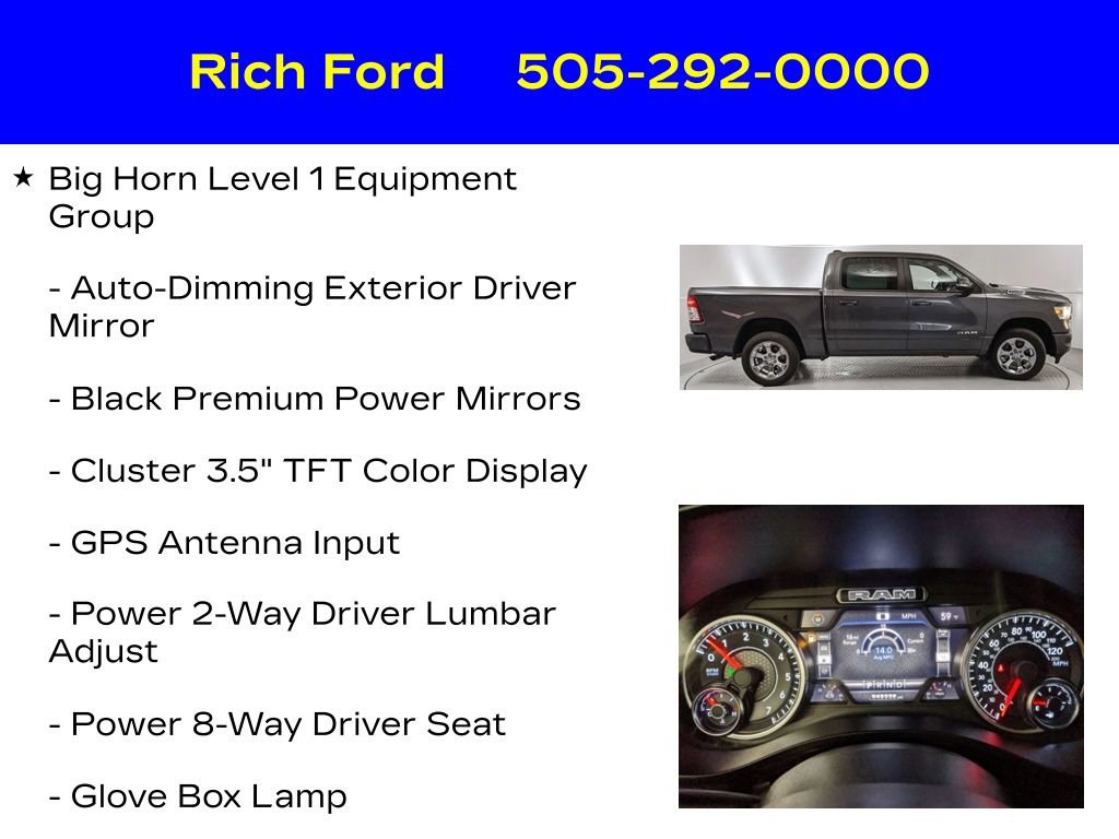Used 2022 RAM 1500 Big Horn AWD/4WD image 22