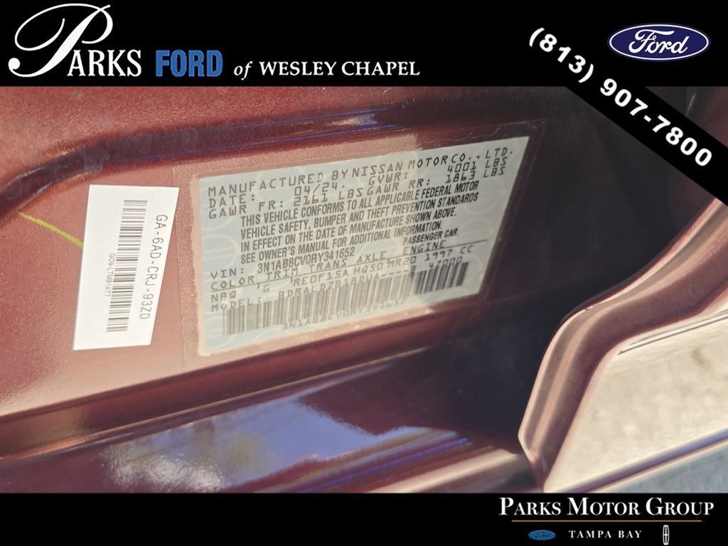 Used 2024 Nissan Sentra SV FWD image 32