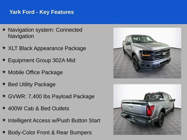 Certified 2024 Ford F150 XLT w/ Equipment Group 302A MID AWD/4WD image 2