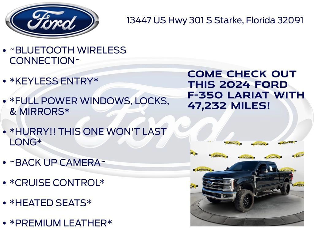 Certified 2024 Ford F350 Lariat w/ Lariat Ultimate Package image 12